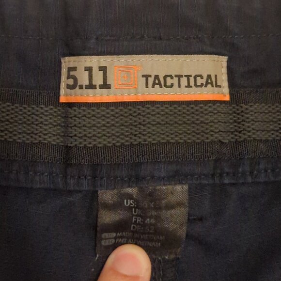 5.11 Tactical Mens 38x32 (meas35x32) Navy Blue Taclite EMS Pants Medical 74363 - Picture 8 of 10
